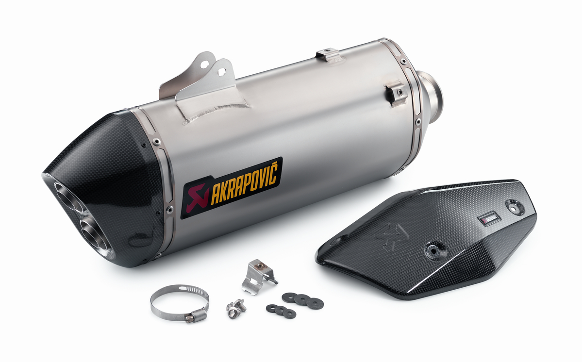 Akrapovic Slip-On LINE exhaust system for Adventure / Super Adventure
