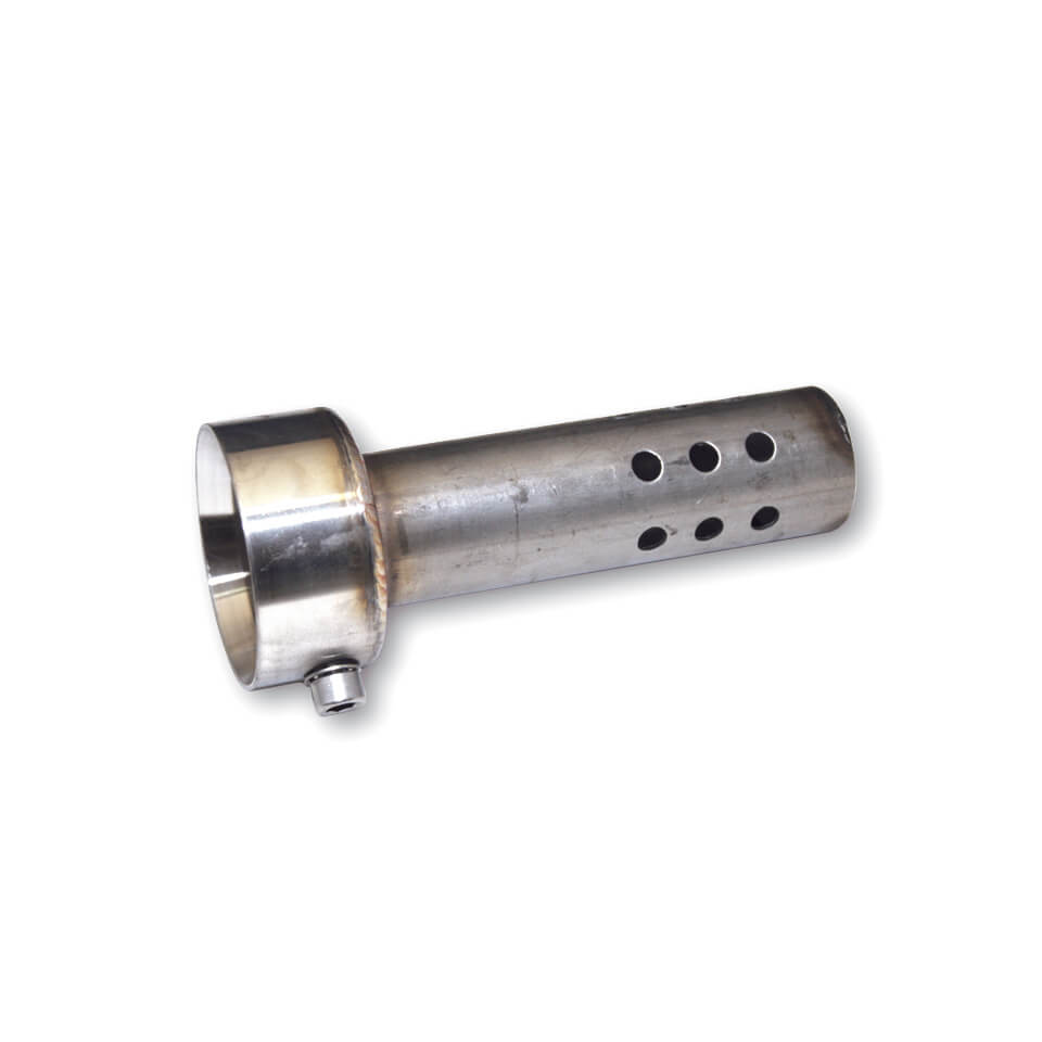 IXIL Noise Killer for rear silencer without multi-chamber system, stainless steel, small holes