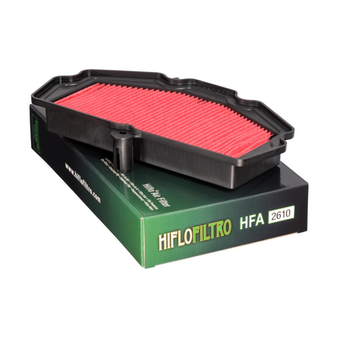 HiFlo air filter element for Kawasaki Z 650 (17-) Versys 650 (15-20)