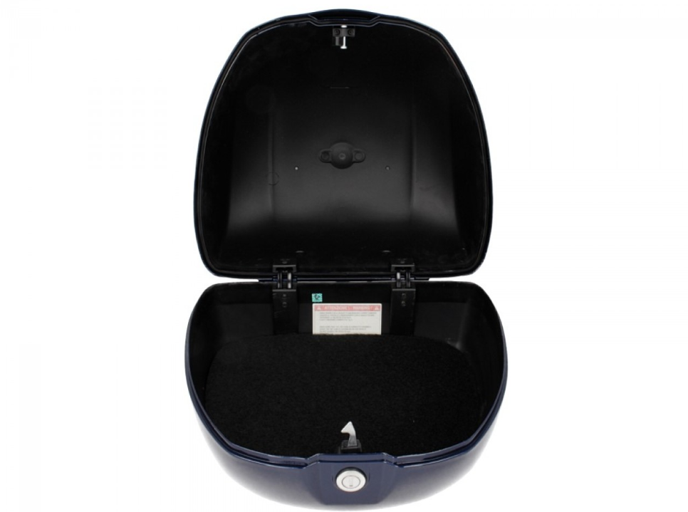 Vespa Top Case 32L, Glossy Blue 222/A, without backrest