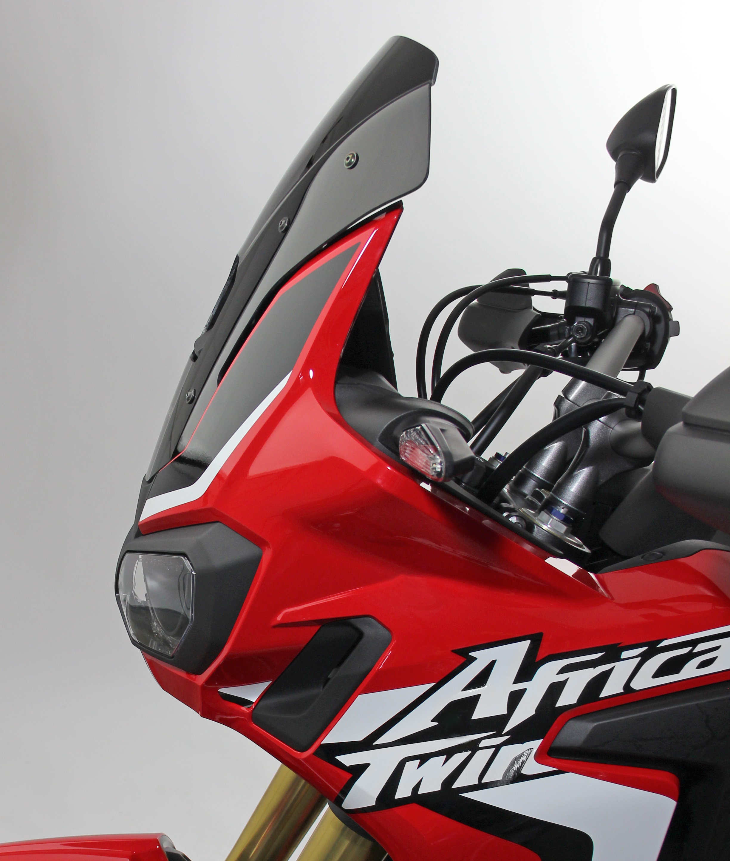 Sports screen MRA "SPM" for HONDA CRF 1000 L AFRICA TWIN (Bj.16-19) Clear
