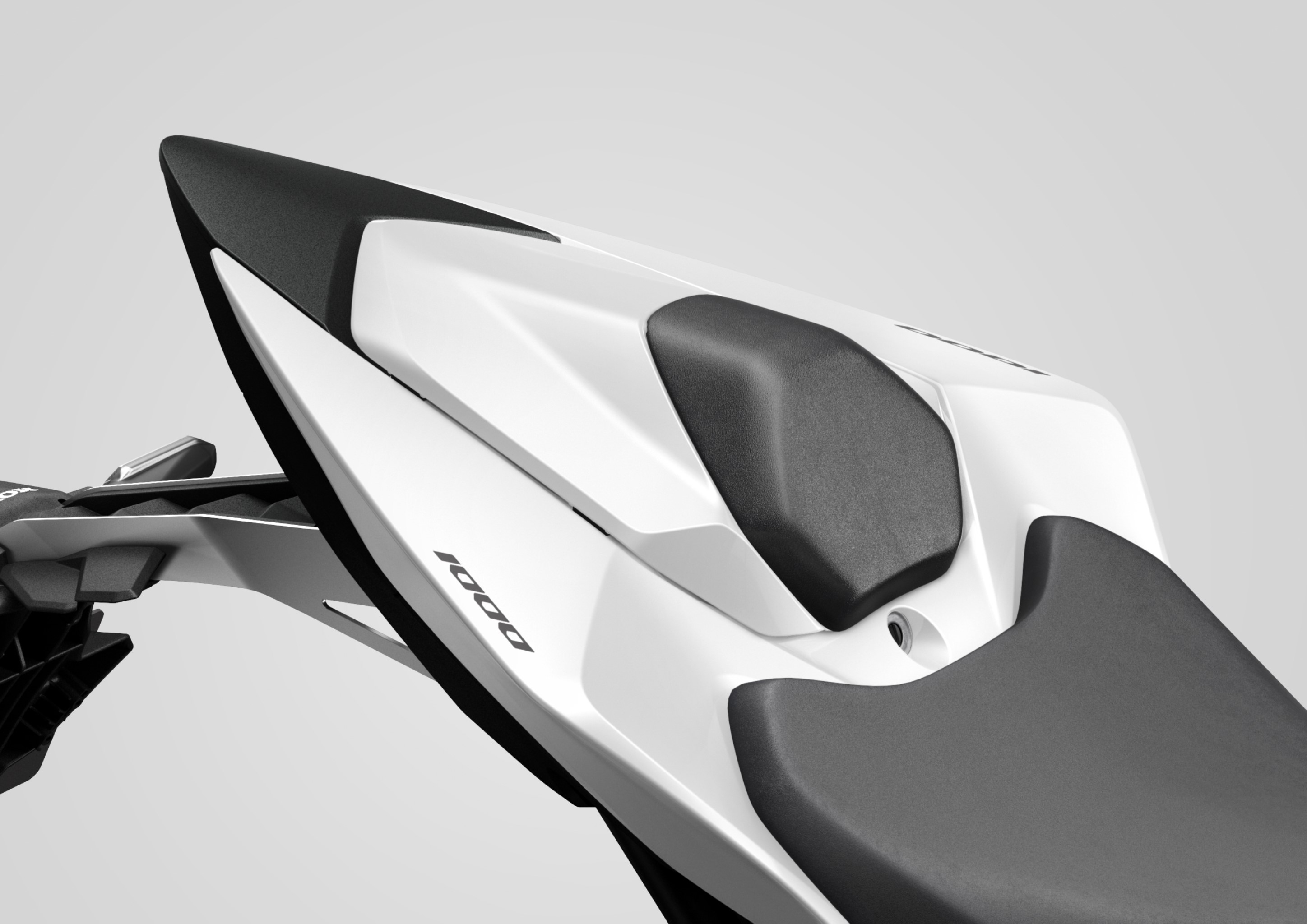 Passenger seat cover white for Honda CB 1000 Hornet (25-) Original