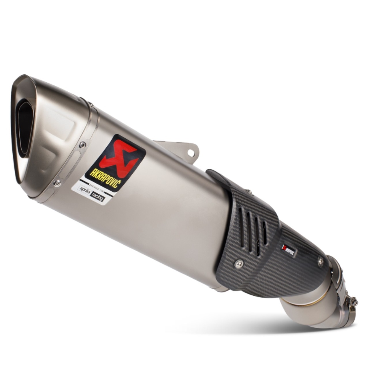 Akrapovic rear silencer for Aprilia RSV 4 Tuono 1100 Factory 2021- (Euro 5)
