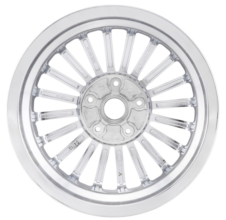 Rim front/rear for Vespa GTS/GTS Super/GTV/GT 60/GT/GT L 125-300ccm, chrome