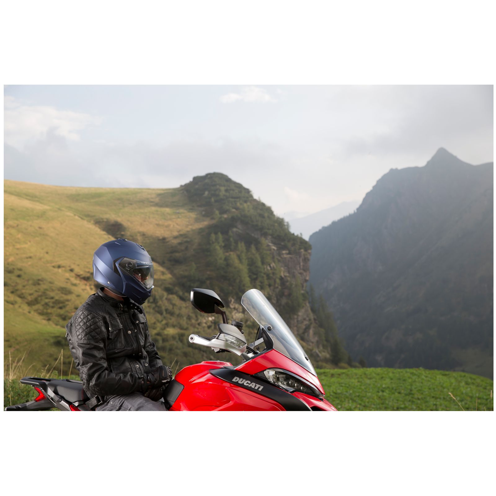Caberg Helmet Duke II, matte blue Yama