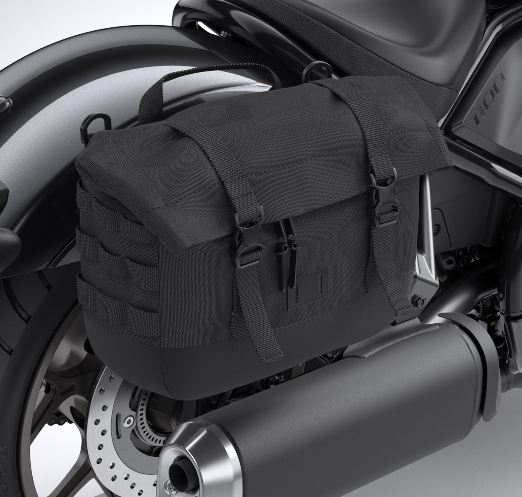 Right saddlebag 10L Original Honda