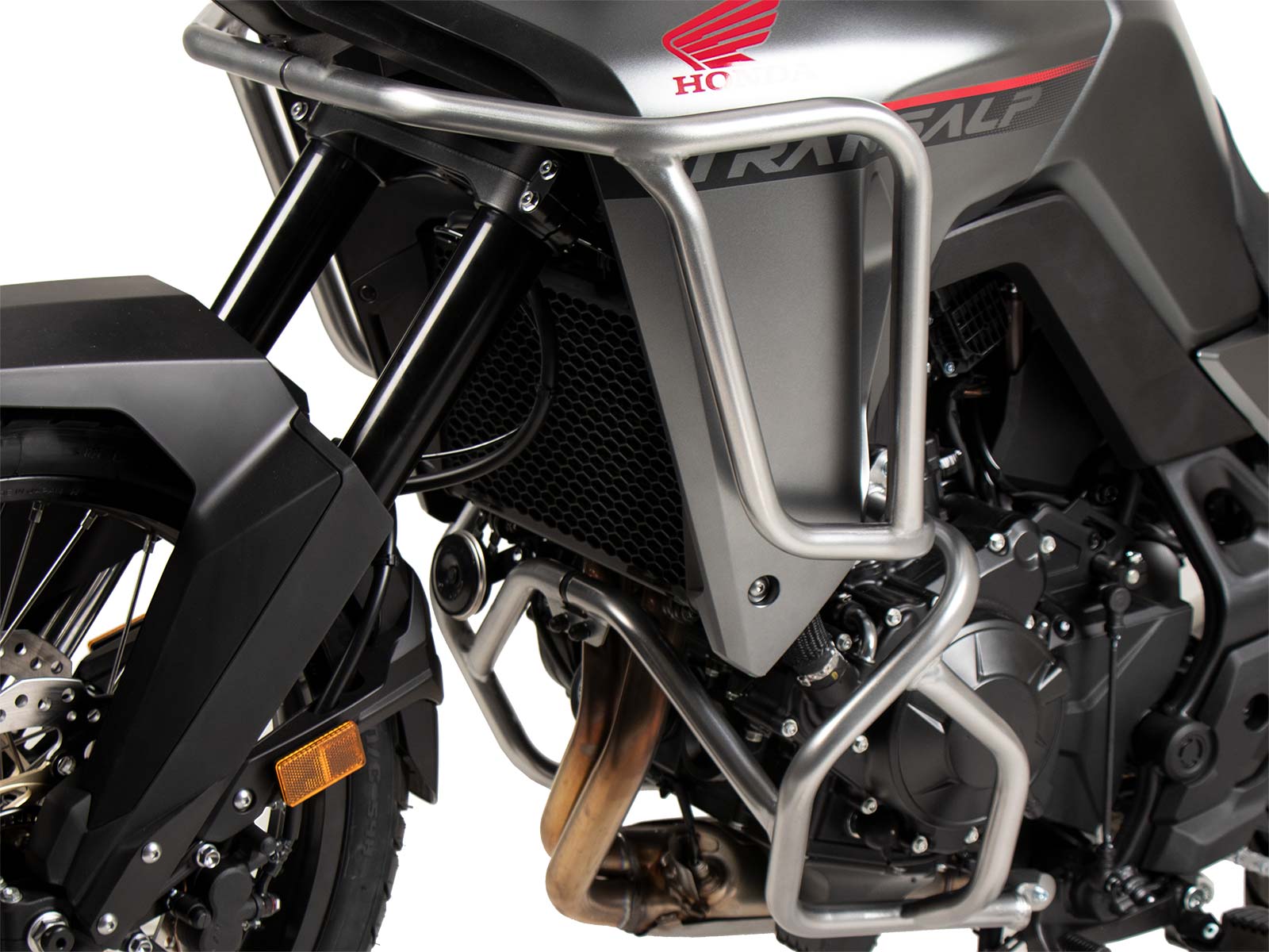 Silver engine guard for Honda XL 750 Transalp (25- ) Hepco & Becker