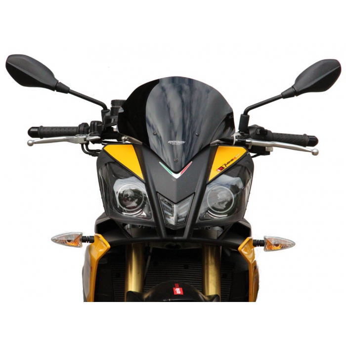 MRA sports screen "SPM" black APRILIA TUONO V4R RK/TY
