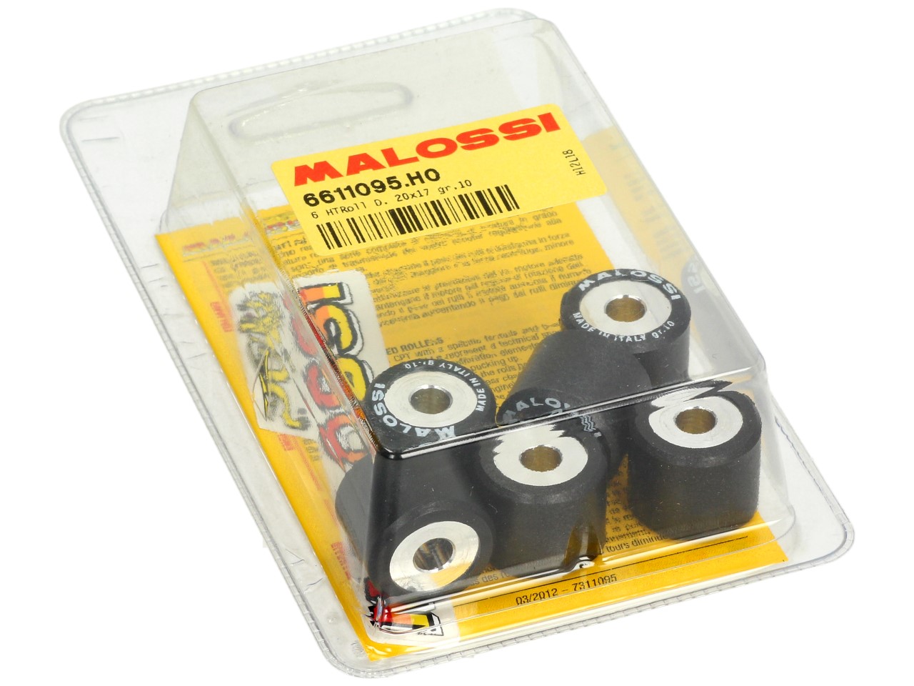 Malossi variator pulley set, 20x17 mm, 10,0 g, piece: 6