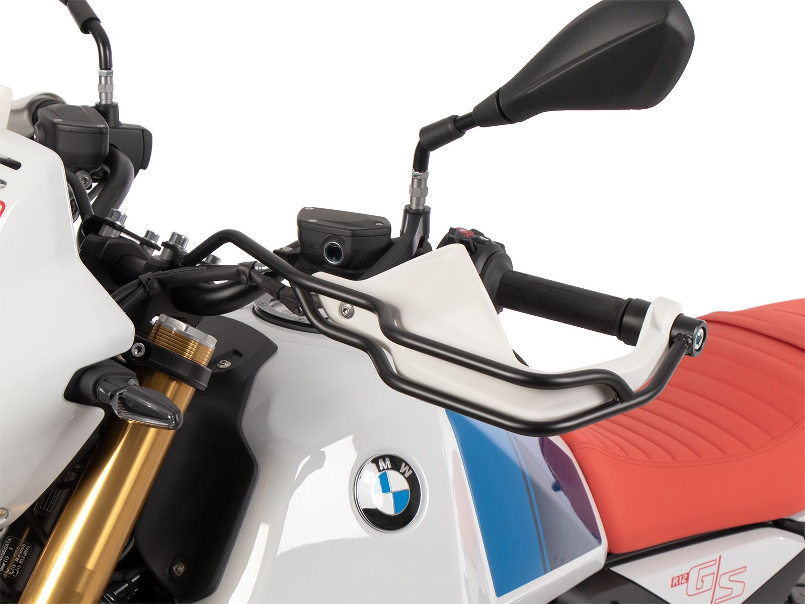 Handle guard set black for BMW R 12 G/S (25-) Hepco & Becker
