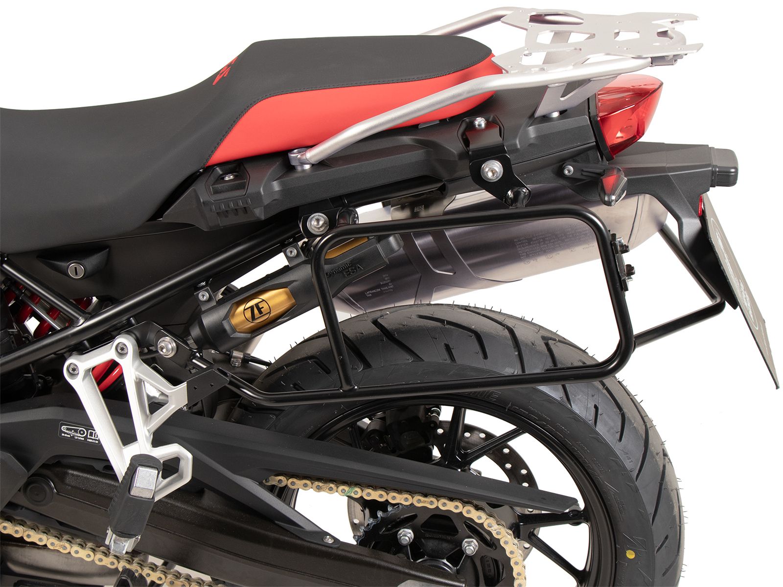 Side case carrier Lock-it removable black for BMW F 800 GS (24-) Hepco & Becker