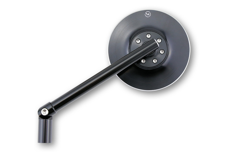 HIGHSIDER pro handlebar mirror Conero Black (1pc)