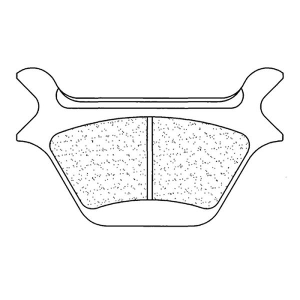 CL Brakes Racing sintered metal brake pads - 2370RX3