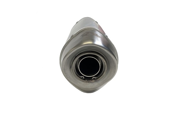 ARROW Auspuff THUNDER für Yamaha MT07 / Tracer 700 2014-2020, Aluminium mit Edelstahl Endkappe (Nur