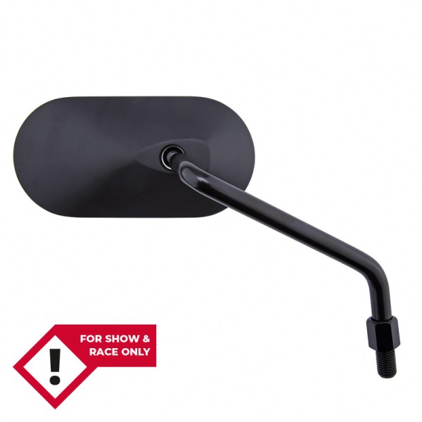 HIGHSIDER smart Handlebar Mirror Agila Black Oval, Right, Not E-approved (1pc)