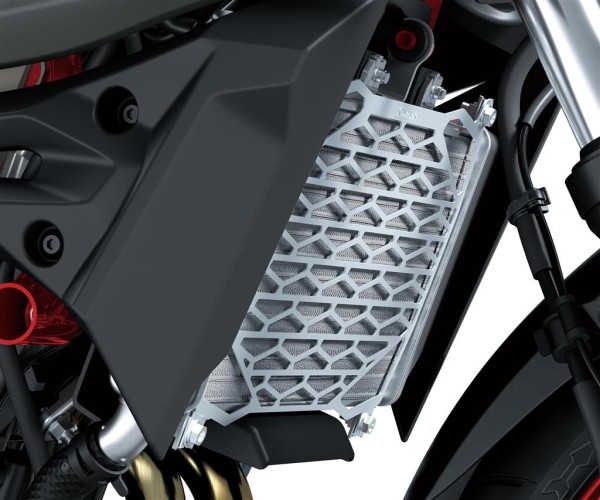 Radiator guard for Kawasaki Ninja /Z 400 and Ninja /Z 500 Original Kawasaki