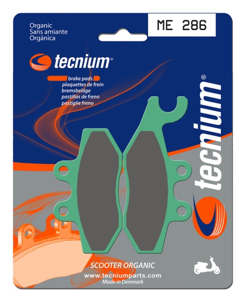 Tecnium Scooter Organic Brake Pads - ME286