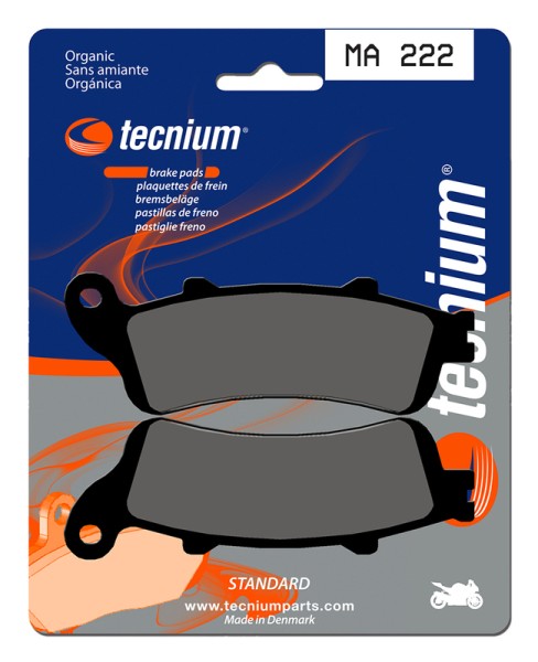 Tecnium Street Organic Brake Pads - MA222