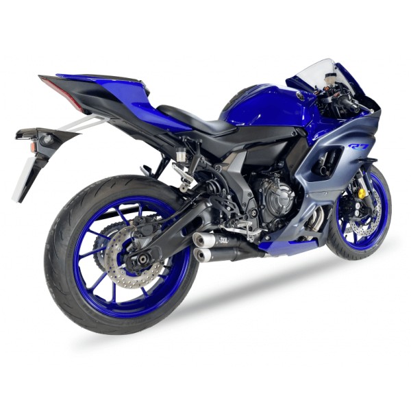 IXIL HYPERLOW XL for Yamaha YZF-R7, stainless steel black, E-tested, Euro5