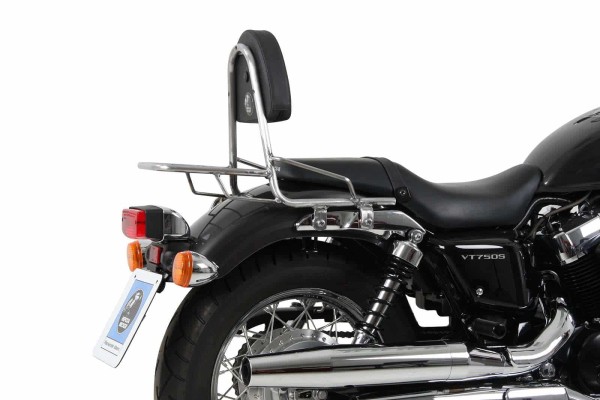 Sissybar with luggage rack chrome for Honda VT 750 S/RS Shadow (10-14) Hepco & Becker