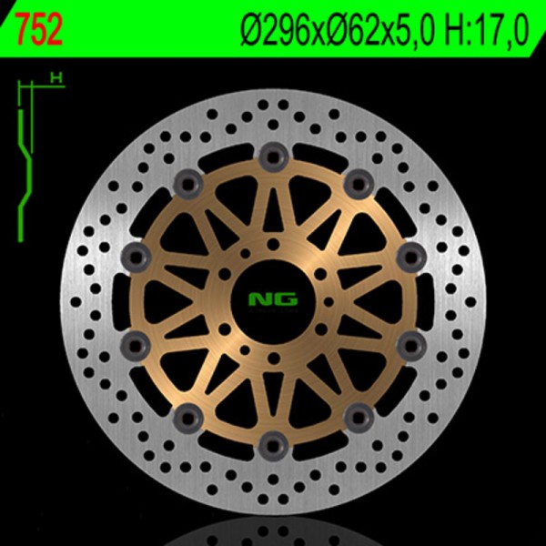 NG BRAKES floating round brake disk