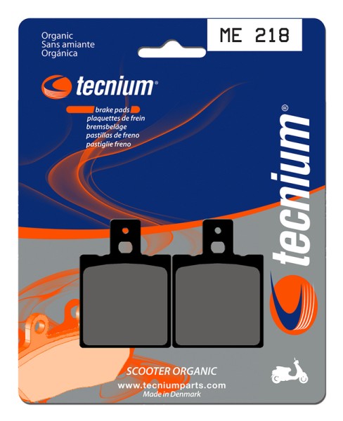 Tecnium Scooter Organic Brake Pads - ME218