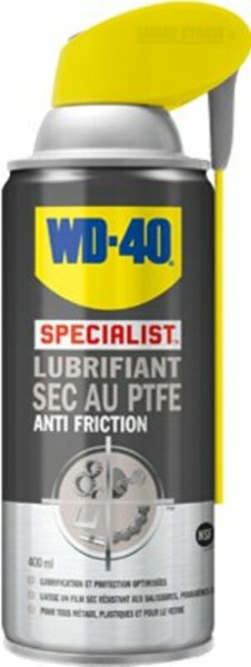 WD-40 Specialist® Anti-Friction Dry PTFE Lubricant - Spray 400ml