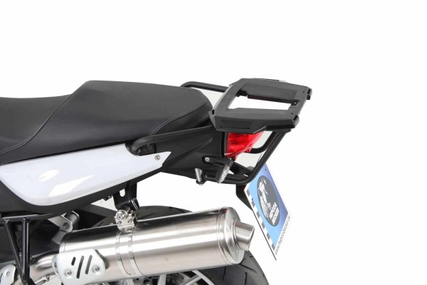Alurack top case carrier black for BMW F 800 GT Hepco & Becker