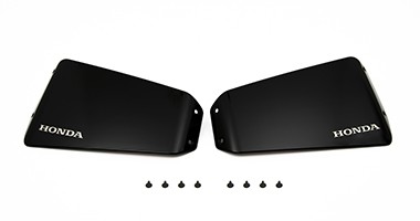 Case trim set black for the side case set for Honda Forza 750 2021-