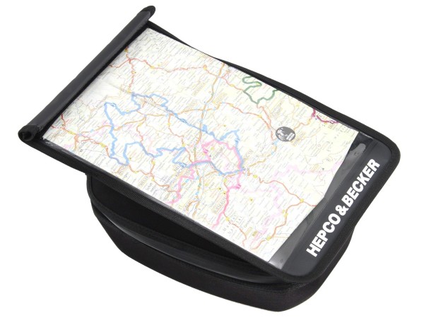 A4 map pocket for Street Daypack 2.0 & Royster Tankbag waterproof Hepco & Becker