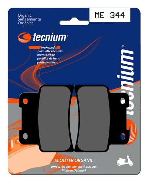 Tecnium Scooter Organic Brake Pads - ME344