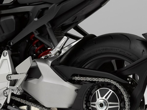 Rear wheel cover Alu-Look for Honda CB1000R (BJ 18-)