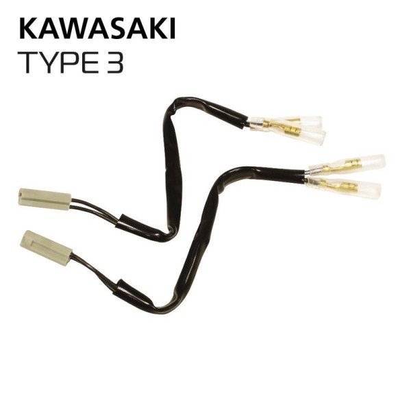 Oxford blinker adapter cable - Kawasaki Type 3