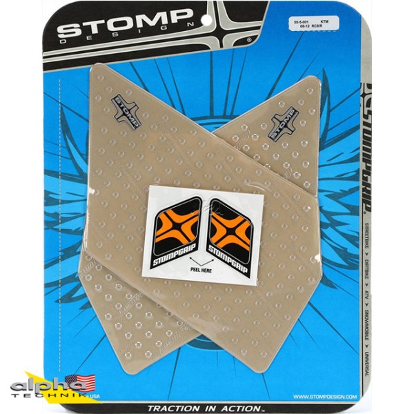 Stompgrip klar, Volcano, für KTM 1190 RC8 R, 2008-2015, RC 125, 200, 250, 390, 2014-2019