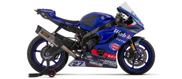 ARROW Auspuff Racing-Komplettanlage INDY RACE COMPETITION EVO für Yamaha YZF-R6 2017-, Titan