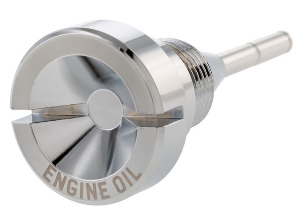 Oil filler plug engine oil for Vespa, chrome