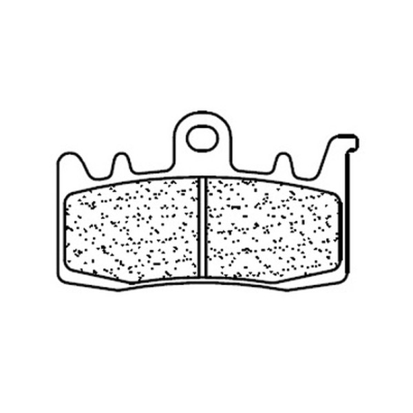 CL Brakes Street sintered metal brake pads - 1232A3+