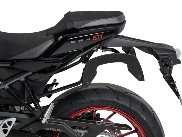 C-Bow side carrier black for Suzuki GSX-8TT (25-) Hepco & Becker