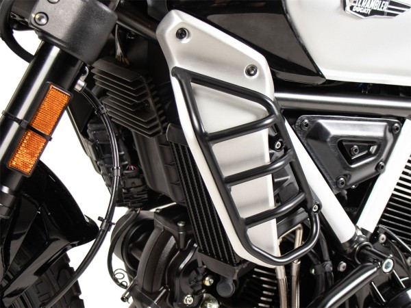 Radiator guard black for Ducati Scrambler 800 Nightshift /Full Throttle (23-) Hepco & Becker