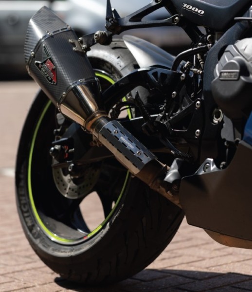Oxford exhaust heat protection Scrambler