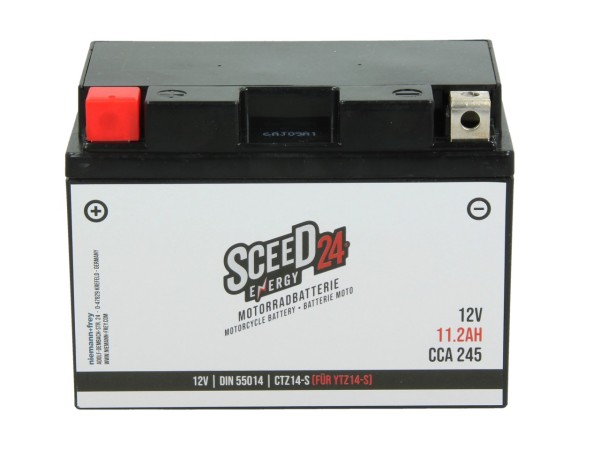 Sceed24 Battery 12 V, 11 A, Gel / SLA