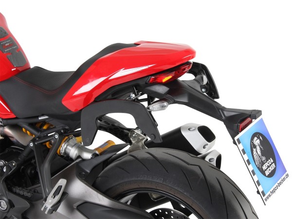 C-Bow side carrier black for Ducati Monster 1200 S (2017-)