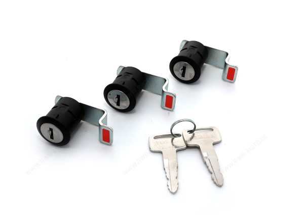 Lock set for side cases / top cases for Tracer 700 / 900 and FJR 1300 Original Yamaha