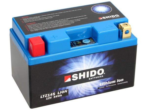 Shido battery LTZ14S, 12 V, 5 A, Lithium Ion