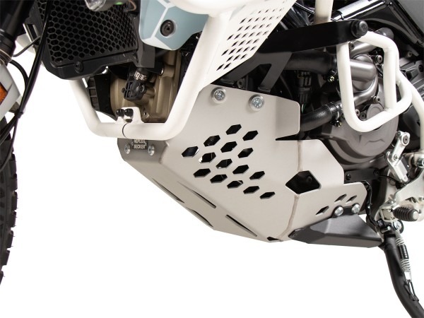 Engine protection plate silver for Ducati Desert X Rally (24-) Hepco & Becker
