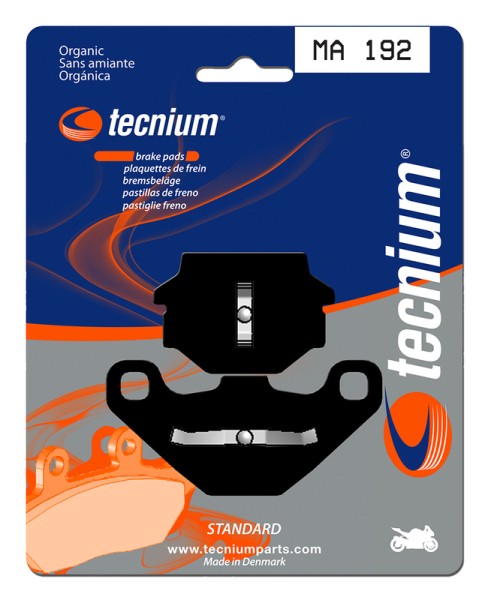 Tecnium Street Organic Brake Pads - MA192