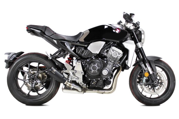 IXRACE MK2 rear muffler Honda CB 1000 R, stainless steel black, E-approved, Euro4+5