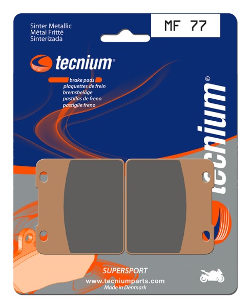 Tecnium Street Performance sintered metal brake pads - MF77