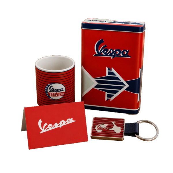 Vespa Merchandise Package "Servizio" Red