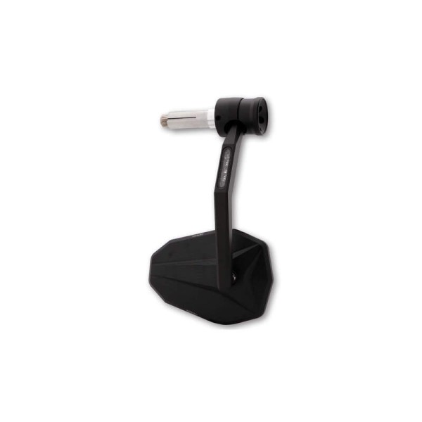 HIGHSIDER pro Handlebar End Mirror Victory-X RIM Black With LED Indicator (1pc)